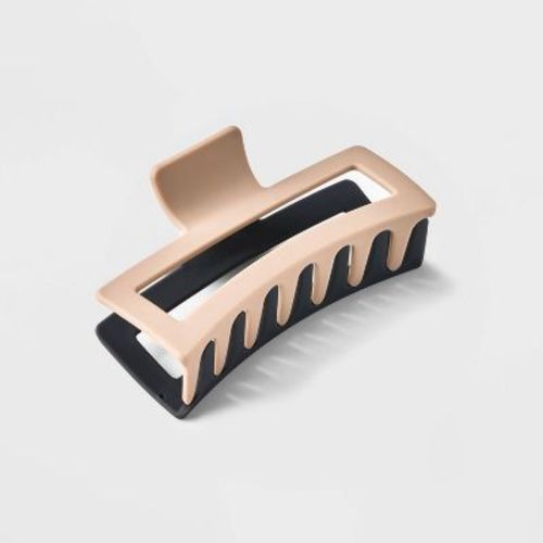 Jumbo Two-Tone Claw Hair Clip - Universal Thread™
