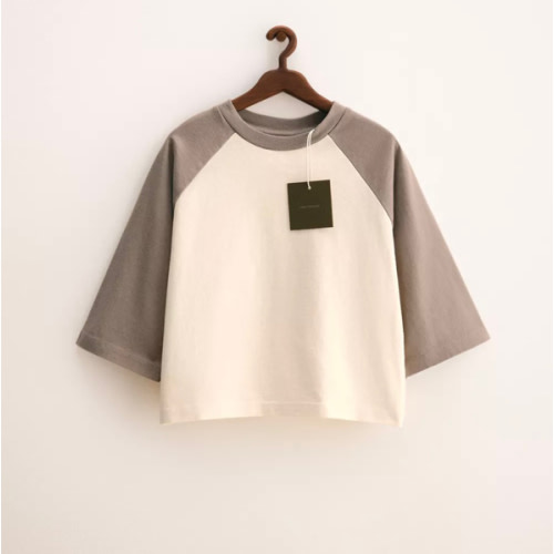ZARA TIMELESS - RAGLAN SLEEVE T-SHIRT - Brown / Taupe | ZARA United States