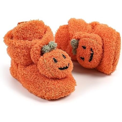 Ohwawadi Infant Baby Slippers - Girls & Boys Booties, Warm Baby Socks & Shoes - Newborn Crib Shoes & Prewalkers