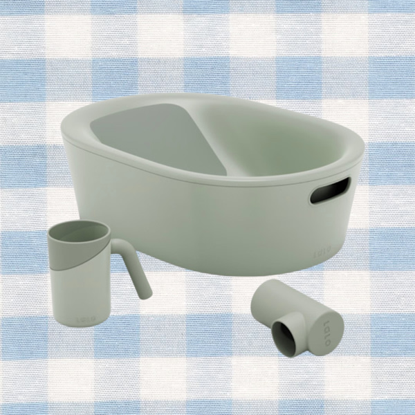 Lalo Bathtime Starter Kit - Sage or White