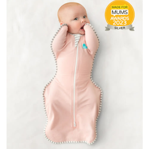 Swaddle Up™ 1.0 TOG (68-75°F) Dusty Pink Original Cotton