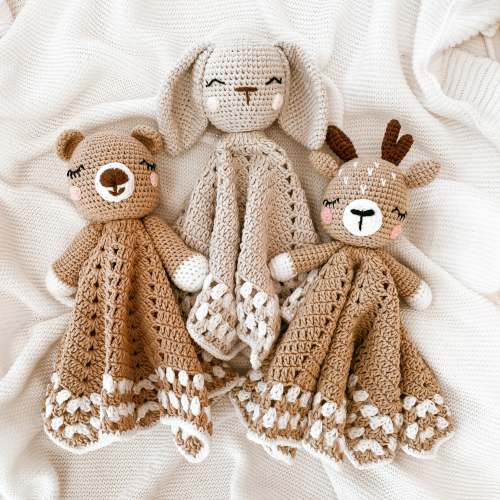 Heirloom Crochet Lovey Comforter