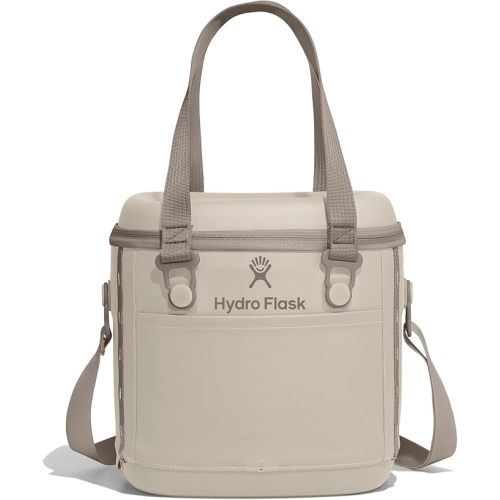 Hydro Flask Carryout Cooler - Insulated Portable Soft Cooler - 10 L Capacity in Oat