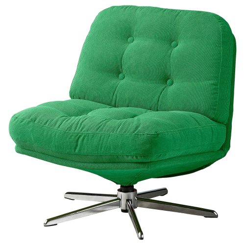 DYVLINGE Swivel chair - Kelinge green