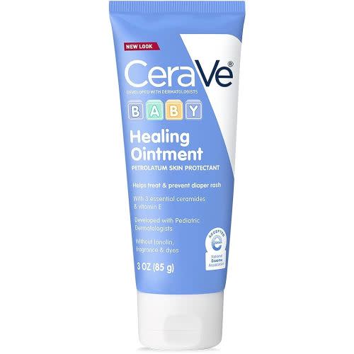 CeraVe Healing Ointment for Baby, Gentle Diaper Rash Treatment with Vitamin E, 3 oz - CVS Pharmacy