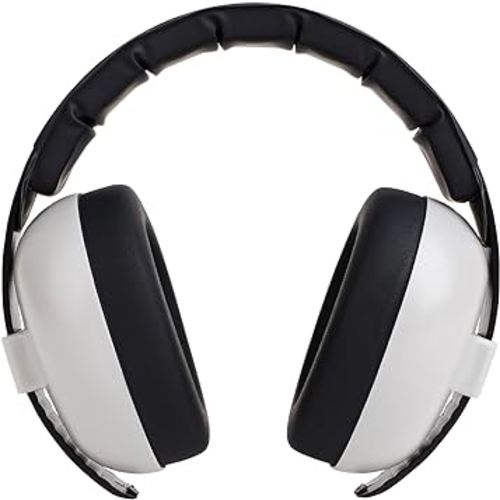 Banz Bubzee Baby Ear Defenders 0-36 Months, Noise Cancelling Headphones for Kids- GRAY