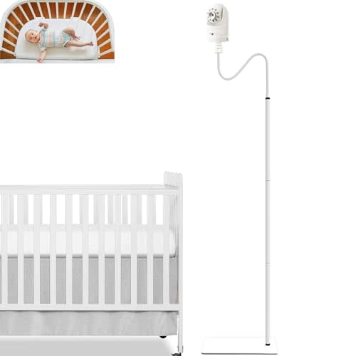 JAMYOK Baby Monitor Floor Stand Holder for Infant Optics DXR-8 Pro,Optics DXR-8, Momcozy BM01/BM02/BM03/BM04