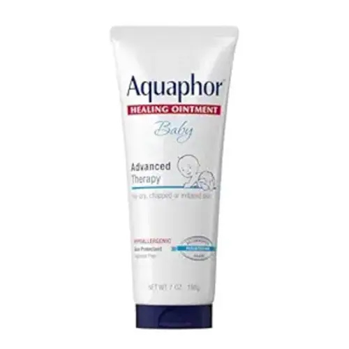 Aquaphor Baby Healing Ointment Advanced Therapy Skin Protectant, Dry Skin and Diaper Rash Ointment, 7 Oz Tube