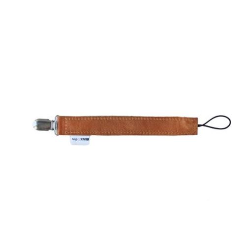 Minx Genuine Leather Baby Dummy Clips - Light Brown | Shop Today. Get it Tomorrow! | takealot.com