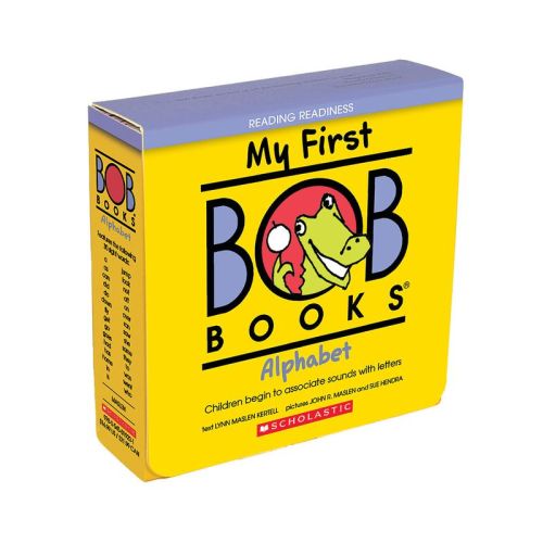 My First Bob Books - Alphabet Box Set Phonics, Letter Sounds, Ages 3 and Up, Pre-K (Reading Readiness) - by Lynn Maslen Kertell