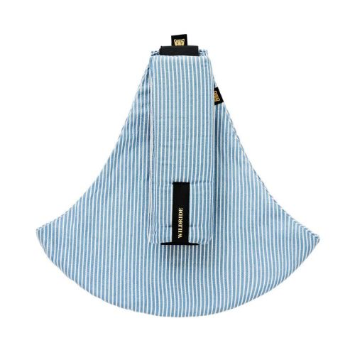 Wildride Soft Toddler Carrier Hip Seat Carrier - 9 Months & Up - Denim Stripe