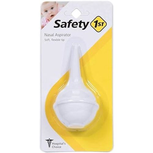 Safety 1st Nasal Aspirator, White, One Size - 1 Count (Pack of 1)