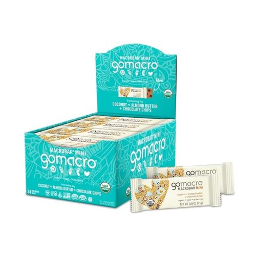 GoMacro Mini Organic Vegan Snack Bars