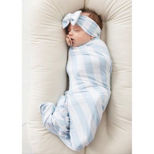 Stretchy Swaddle | Cotton Candy Stripes | Charlie Lou Baby