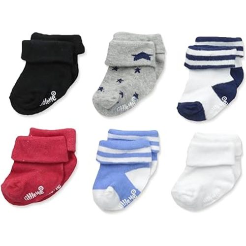 Little Me baby-boys Baby Boys' 6 Pack SocksBaby Boy Socks