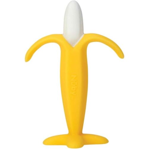 Nuby Soothing Banana Teether, Yellow , 5 Inch (Pack of 1)