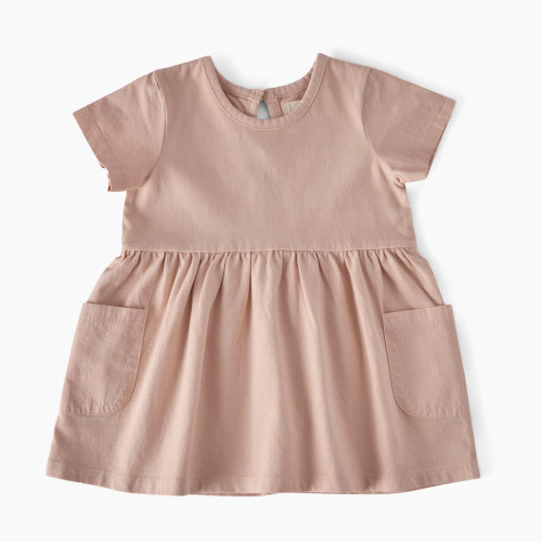 Pehr Playground Dress - Soft Peony, 6-12 M