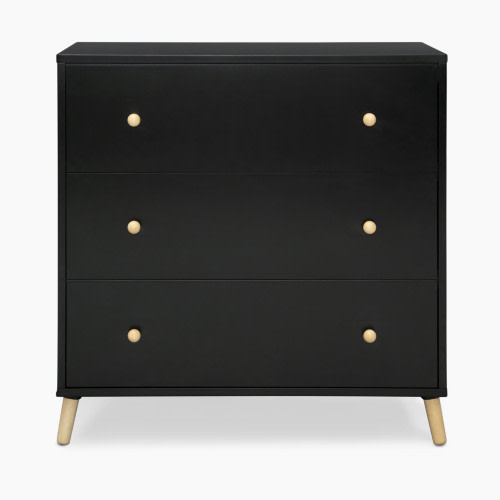 Delta Children Essex 3 Drawer Dresser - Ebony/Natural