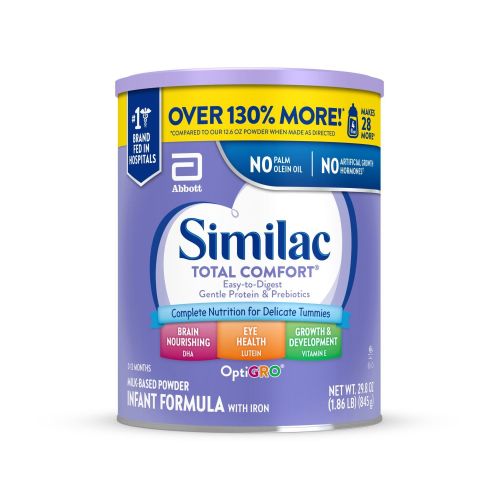 Similac Total Comfort Powder Baby Formula, 29.8-oz Can