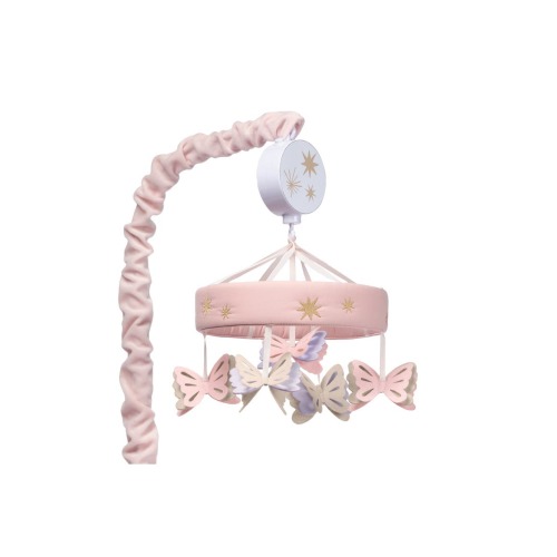 Butterfly Dreams Musical Baby Crib Mobile Soother Toy