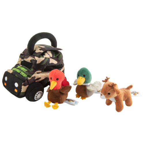 Bass Pro Shops My First Hunting Trip Interactive Plush Play Set