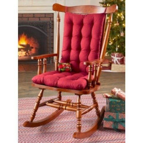 Never-Flatten Tufted Rocker Chair Cushion Set, In 2 Sizes
