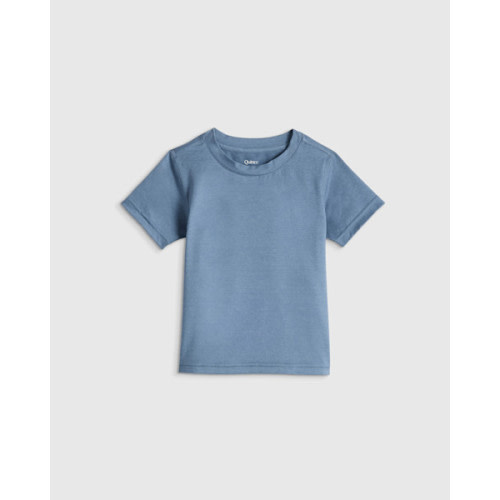 Flowknit Breeze Tee - Toddler in Heather Dewstone Blue