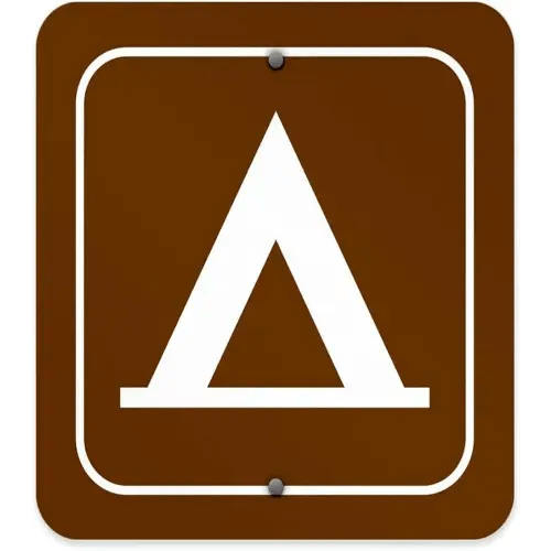 Creative Tin Campground Recreation Funny Novelty Metal Sign Retro Wall Decor for Home, Gate, Garden, Bars, Restaurants, Cafes, Office, Store, Pubs, Club - 8x12 inch