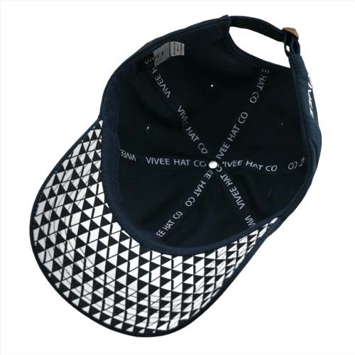 High Contrast Under the Brim Hat - Navy