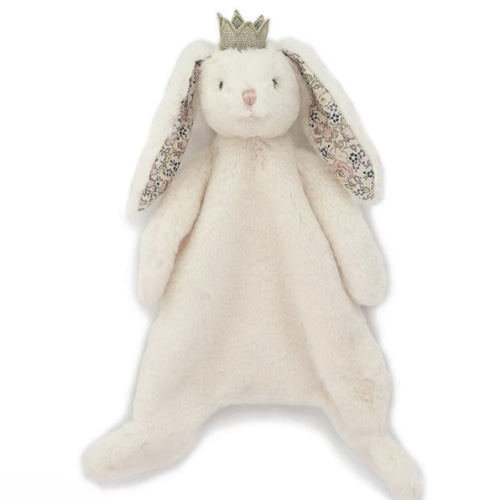 Princess Bunny Baby Security Blanket