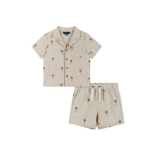 Camp Shirt & Shorts Set