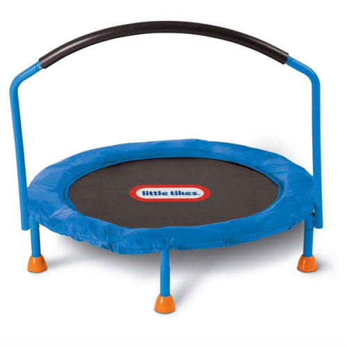 Little Tikes Little Tikes 3' Trampoline Alloy Steel Plastic trampoline