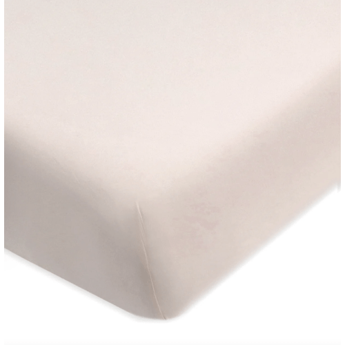 Organic Cotton Fitted Crib Sheet | Honest Baby | Color Peach Skin