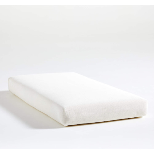 Naturepedic Organic Cotton Breathable 2-Stage Crib Firm Mattress with Waterproof Breathable Pad