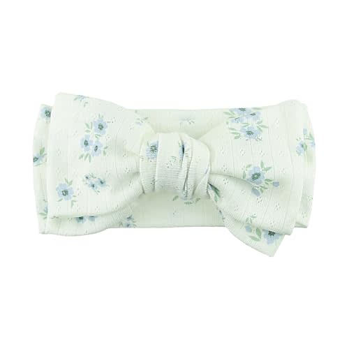 LemonSpace Handmade baby bow with Knotted Double Bows Stretchy Soft Cotton Infant Headwrap Comfortable Hair Accessories for Newborn,Toddler,Kids Ideal Gift for Baby Shower,Holidays