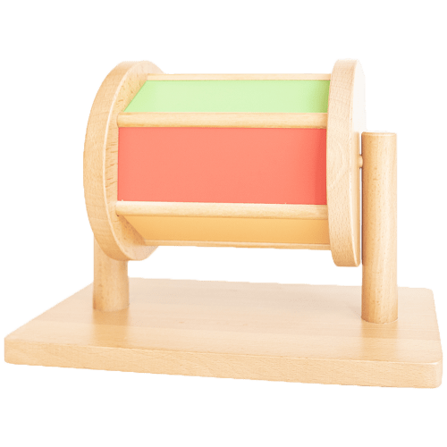 Montessori Spinning Drum Infant Toy – Montessori & Me
