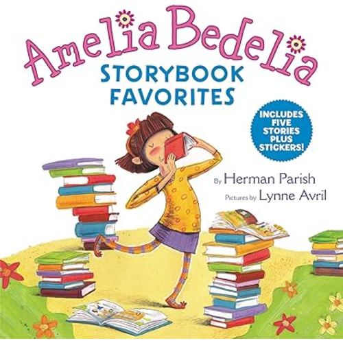 Amelia Bedelia Storybook Favorites: Includes 5 Stories Plus Stickers! – A Picture Book Treasury of Young Amelia Bedelia's Legendary Mix-Ups for Kids (Ages 4-8)