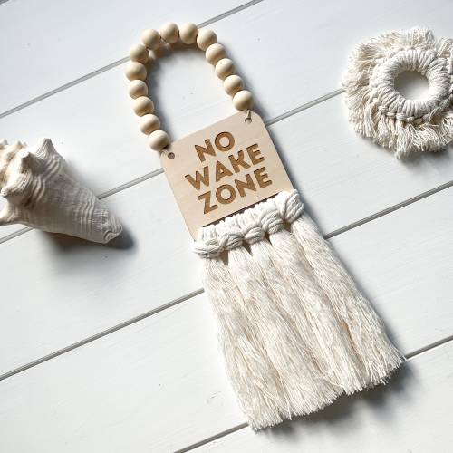 No Wake Zone Nursery Sign, No Wake Zone, Beachy Decor,  Coastal Decor,  Girls Room Décor, Boys Room Decor, Nautical Nursery Decor, Nautical