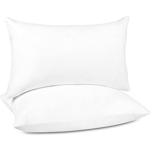 puredown® Feather Down Filled 14x22 Pillow Inserts, Lumbar Pillow Inserts for Decorative Throw Pillow, Bed, Couch and Home Decor