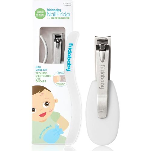 Frida Baby NailFrida The SnipperClipper, Baby Nail Clipper, Infant Nail Clipper for Baby with Safety Spyhole, for Newborns and up