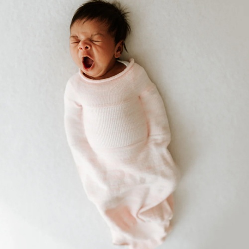 Pink Swaddle Sleep Sack - Small ( 6-12 pounds)