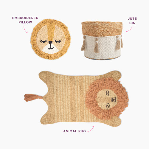 Crane Baby Lion Decor Bundle