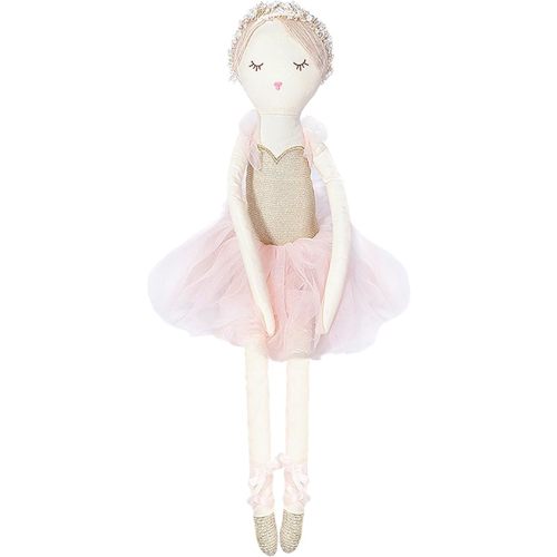 MON AMI Ballerina Stuffed Doll – 20 Inches Soft Plush Ballerina Doll | Elegant Dance Doll for Playtime & Room Décor for Girls | Cute Huggable Gift for All Ages