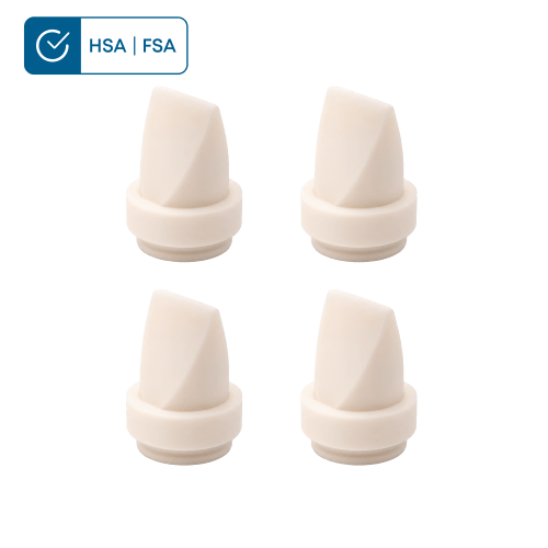 eufy Duckbill Valves (4-Pack) for Wearable Breast Pump E10/E20/S1/S1 Pro
