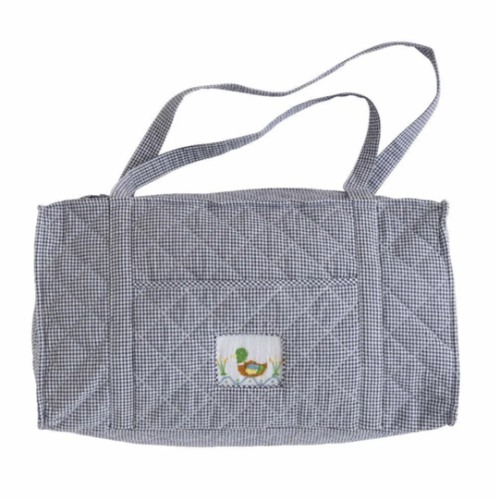 Mallard Smocked Quilted Luggage