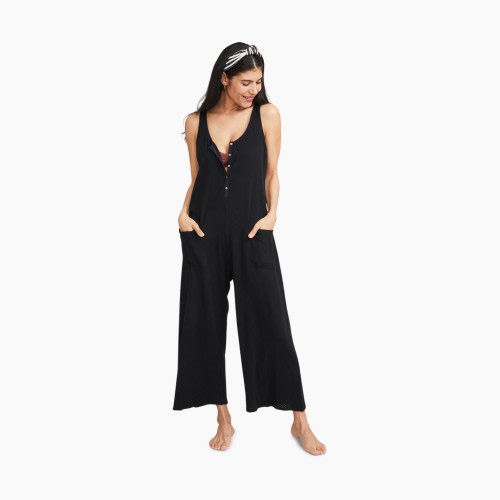 Hatch Collection The 24/7 Feeding Jumpsuit - Black, 2