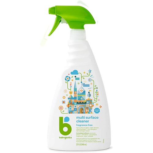 Babyganics Multi Surface Cleaner, Fragrance Free, 32 oz - 2 Pound (Pack of 1)