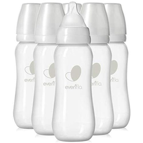 Evenflo Feeding Premium Proflo Venting Balance Plus Standard Neck Baby, Newborn and Infant Bottles - Developed by Pediatric Feeding Specialists - 9 Ounce (Pack of 6)