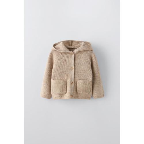 WOOL AND CASHMERE JACKET - Tan marl | ZARA United States