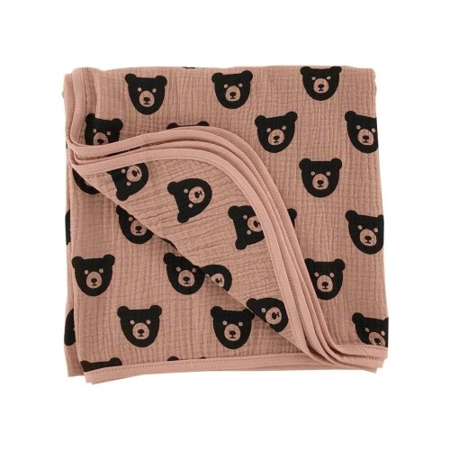 Brown Bear Muslin Swaddle
– Little One Shop Co.